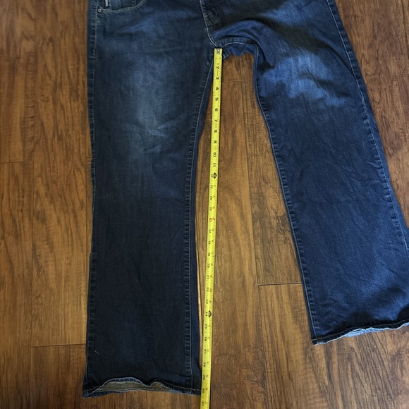 Armani Exchange  Classsic Denim Jeans Dark Blue Resin Size 38 - Picture 4 of 9